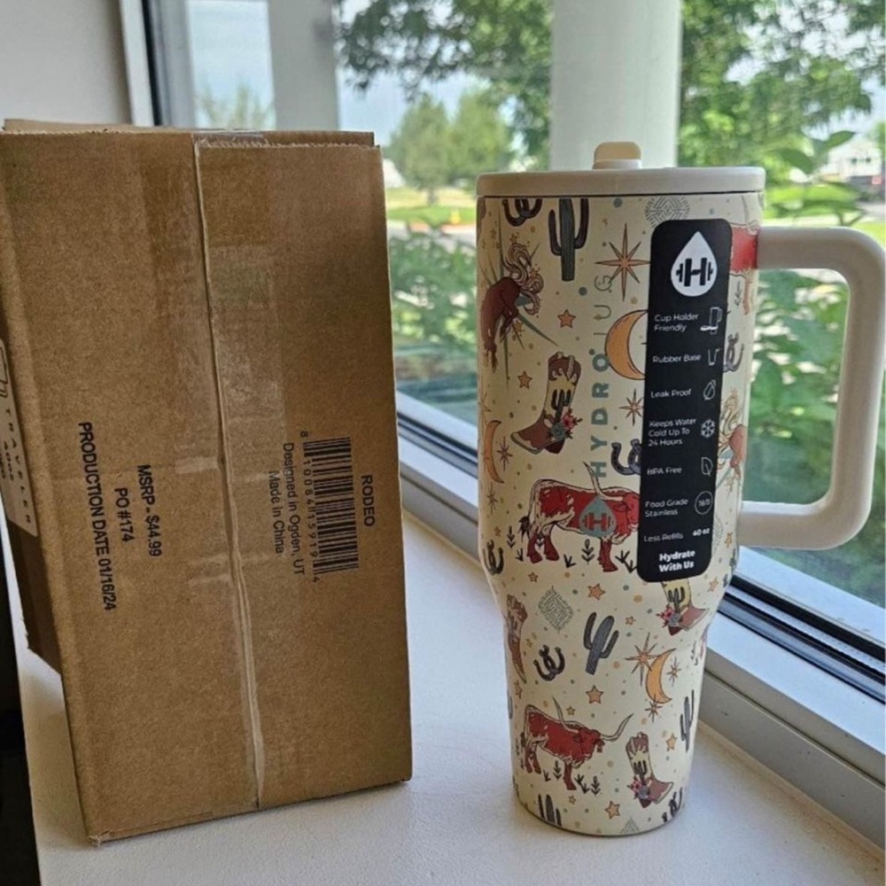 Hydrojug 40oz Rodeo Tumbler HTF